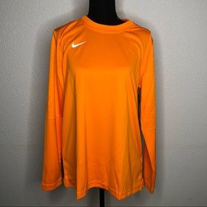 Nike bright orange long sleeve